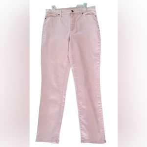 Land's End Jeans subtle ROSE GOLD Metallic Size 12 (pics hv approx msrmnts)